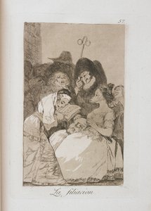 Placa de Los Caprichos, 1797-1798 de Francisco de Goya